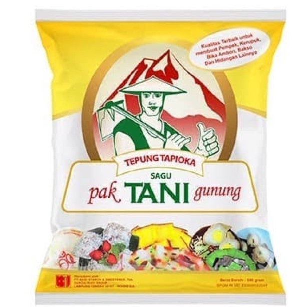 

Tepung tapioka pak tani gunung 500gr