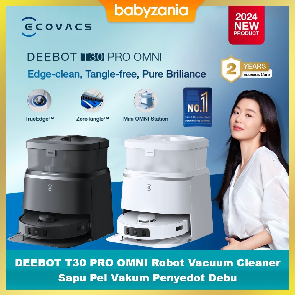 Ecovacs DEEBOT T30 PRO OMNI Sapu Vakum Robot Cerdas