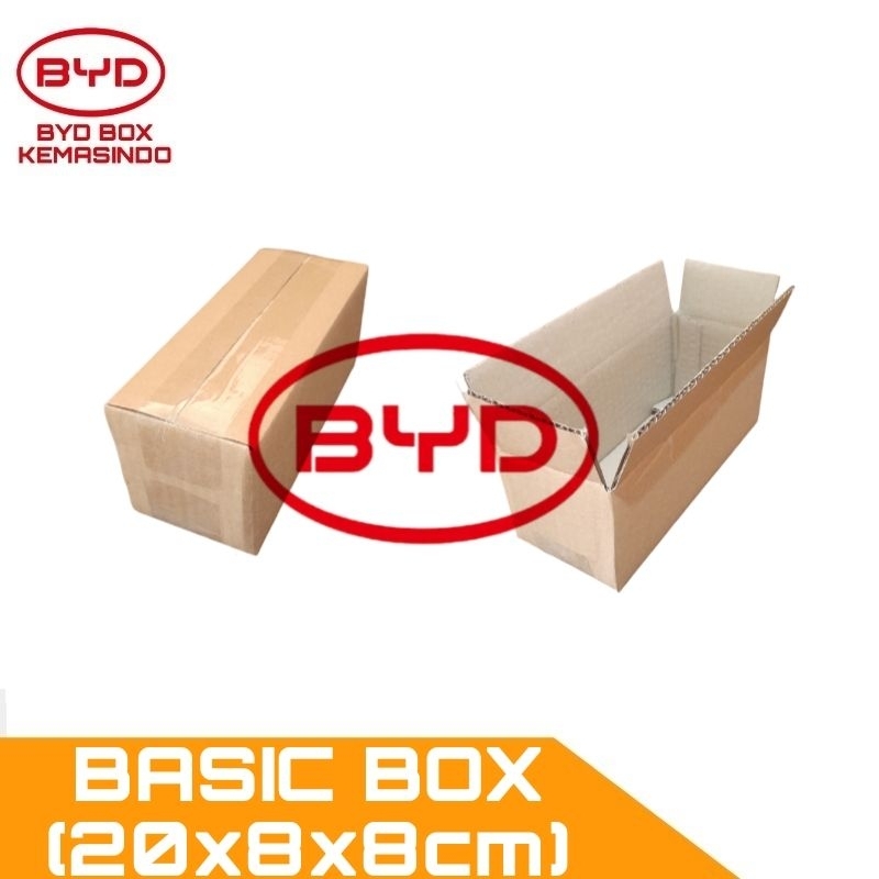 

20x8x8xcm Kardus Box Karton Polos | Baru | Murah - Kardus Packing Online Shop