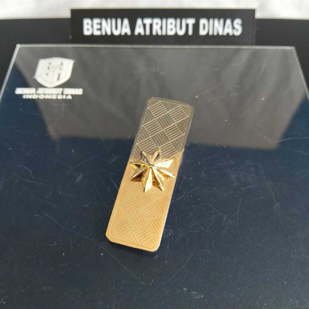 TANDA JABATAN ASN KERAH 4C PLAT BINTANG 1