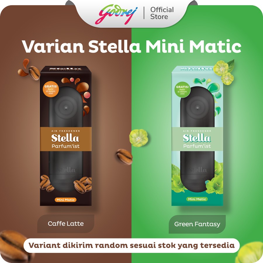 Stella Mini Matic Parfum'ist Set - Pengharum Ruangan Otomatis