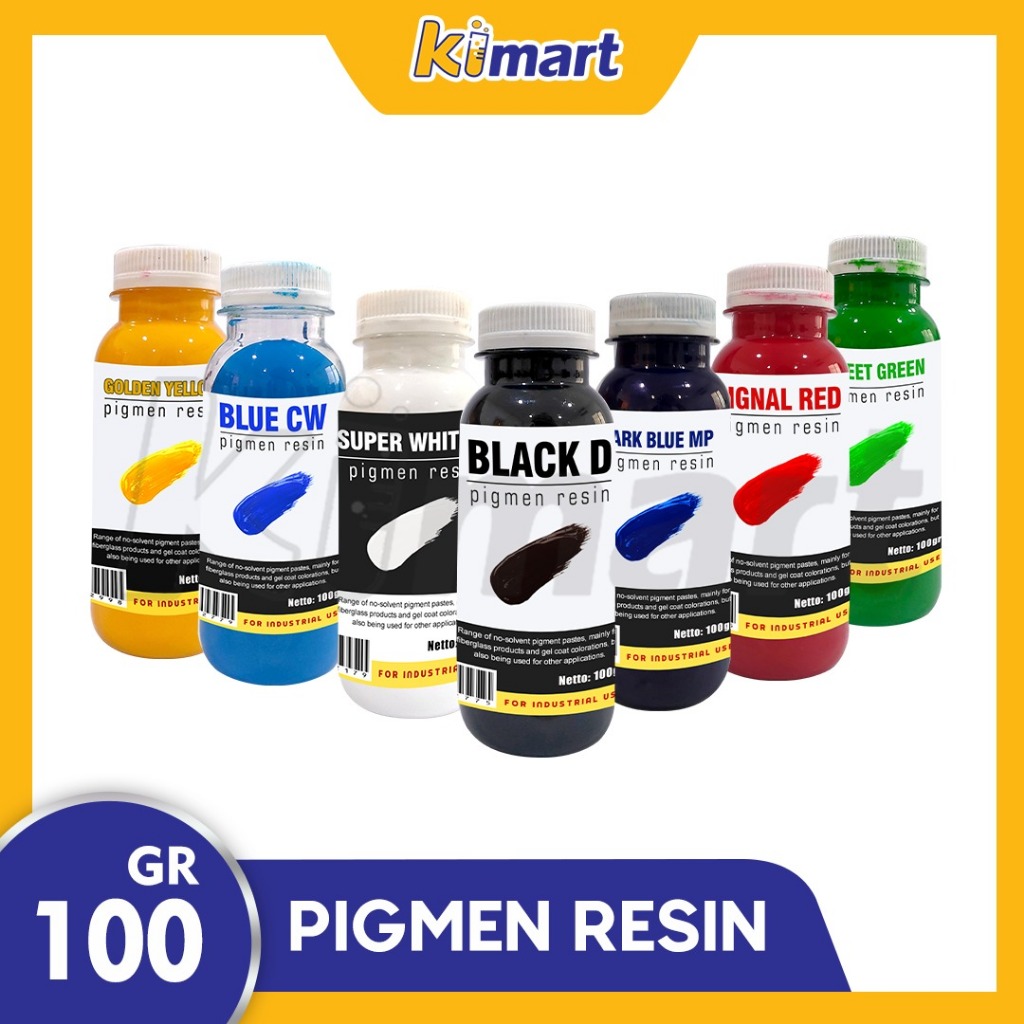 Pigmen Pewarna Resin / Pigmen Pasta / Cat Resin 100Gram