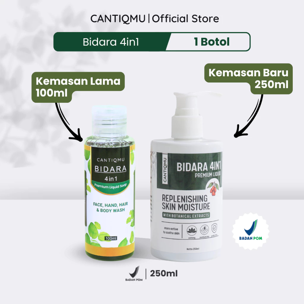 CANTIQMU Premium Bidara Sabun Pereda Gatal Eksim dan Kulit Sensitif