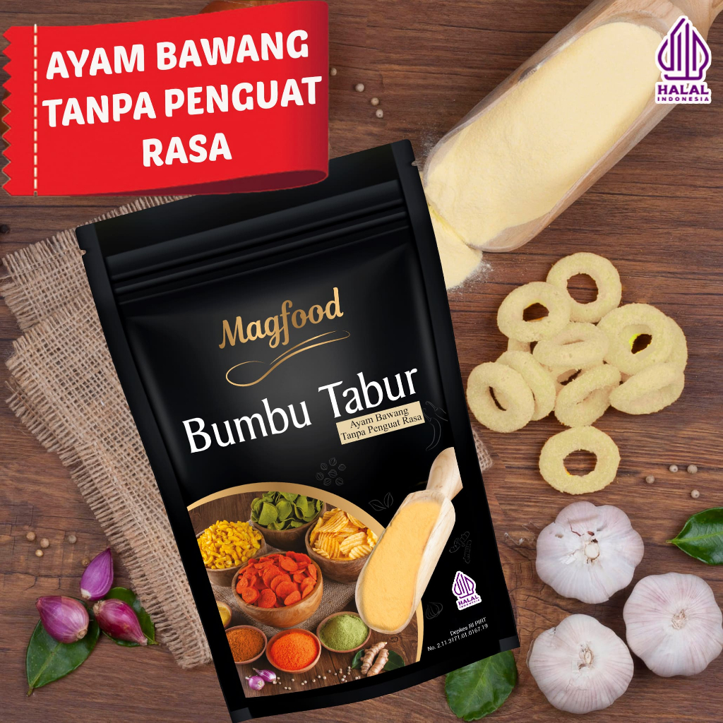 

Magfood Bumbu Tabur Tanpa Penguat Rasa Kemasan 100 Gram
