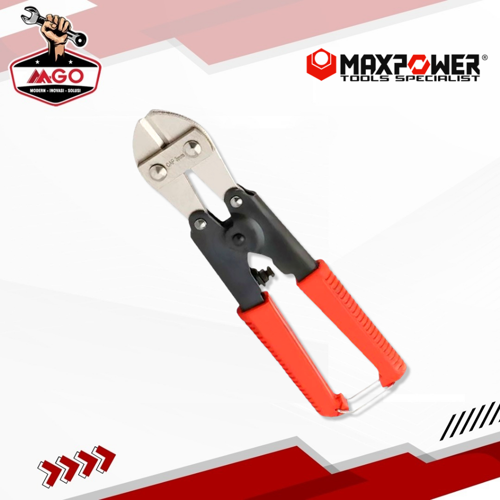 Gunting Plat / Mini Bolt Cutter 8" MAXPOWER