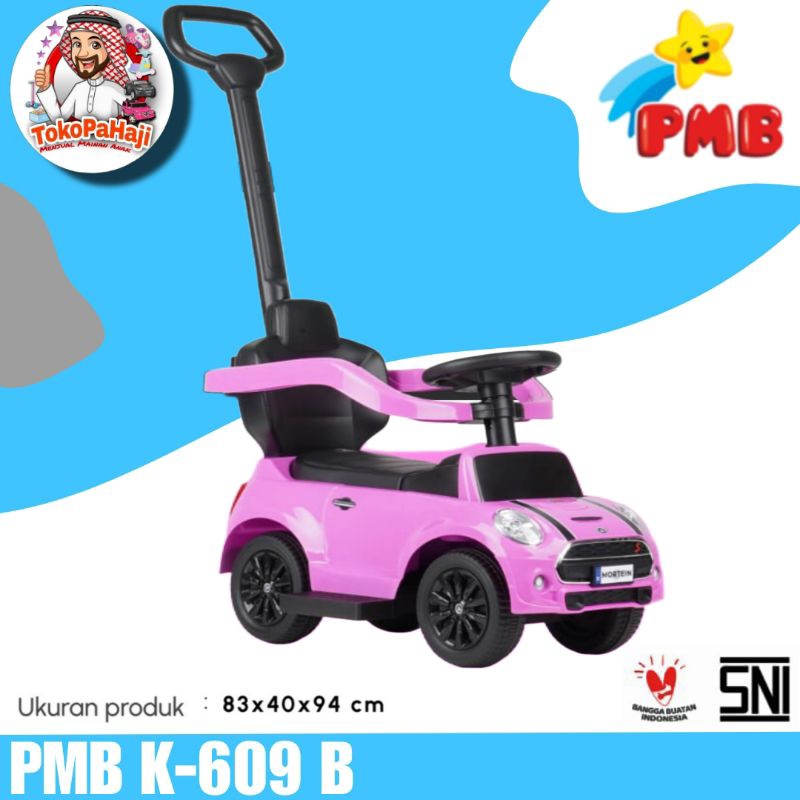 MOBIL MOBILAN RIDE ON TOLOCAR UNTUK ANAK PMB K-609B MORTEIN SERIES - TOLOCAR RIDE ON PMB TOYS