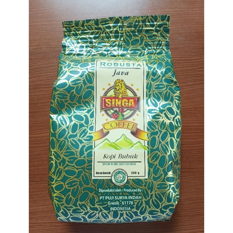 

kopi singa robusta 360gram