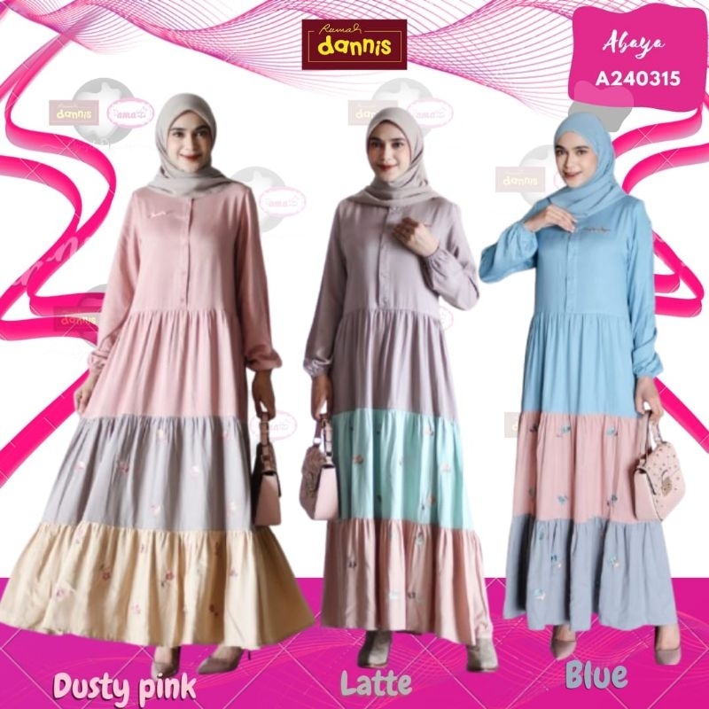 NEW ARRIVAL ABAYA A240315 BY DANNIS COLLECTION