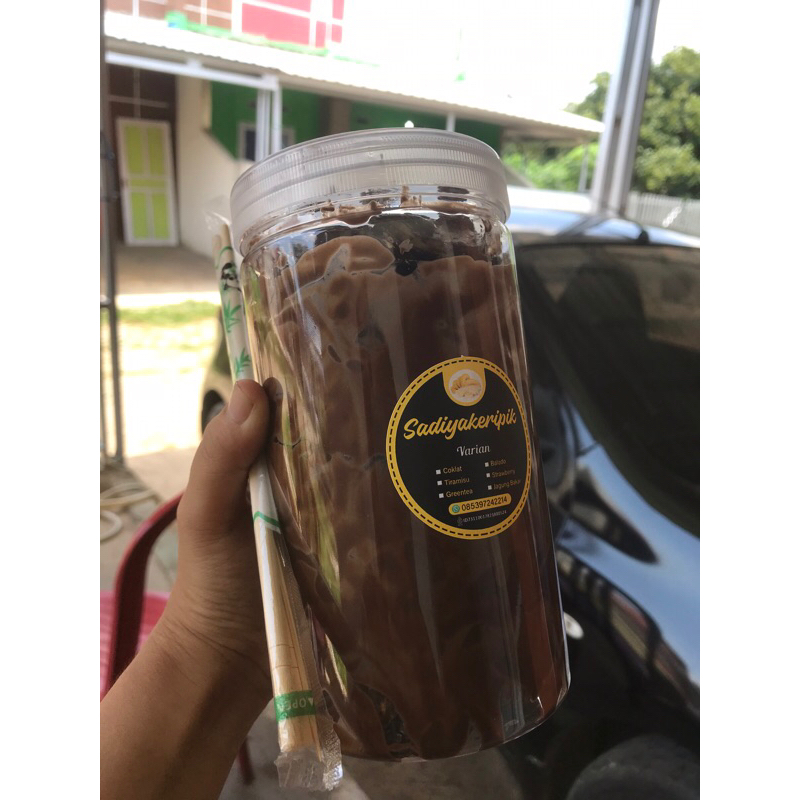 

Keripik pisang coklat