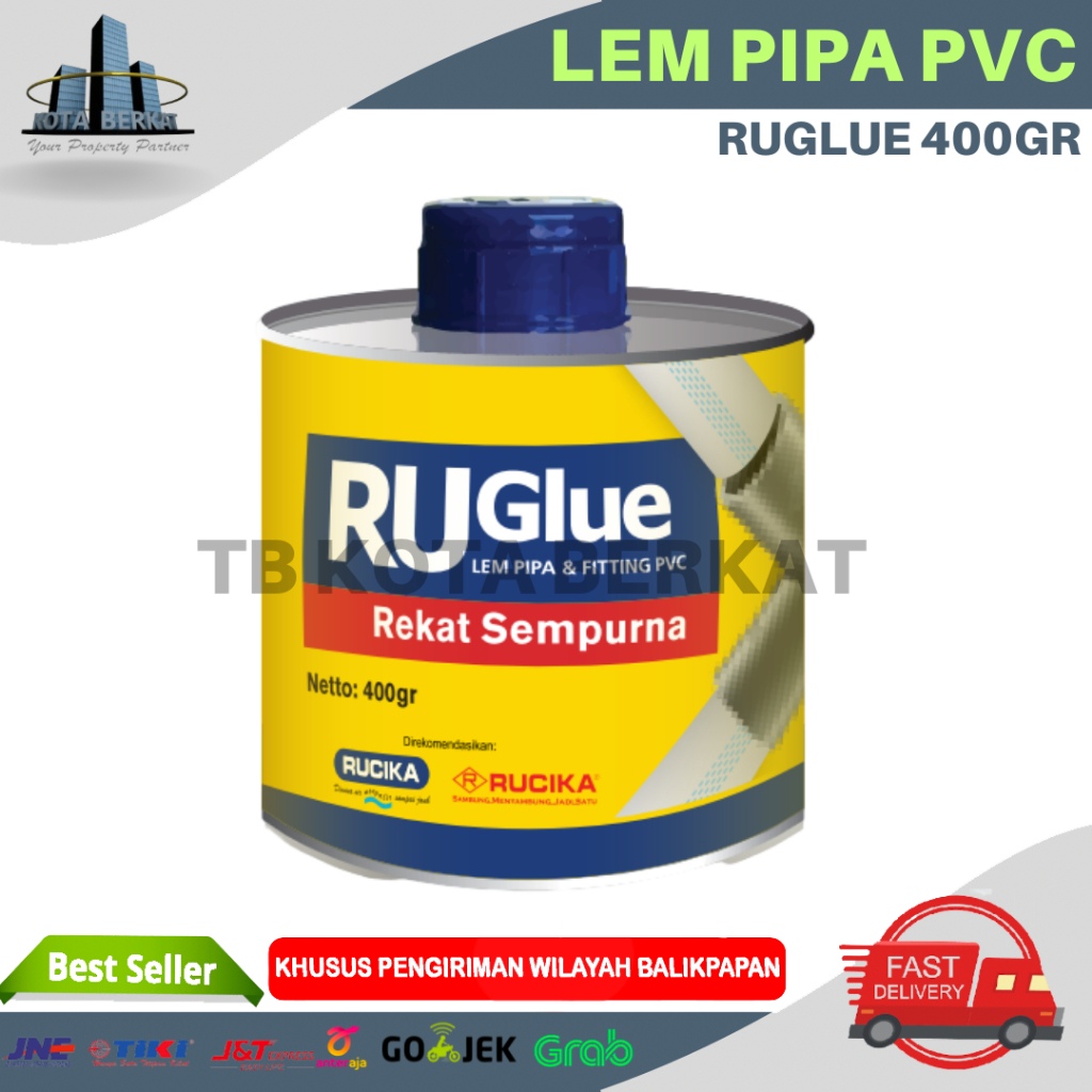 

LEM PVC RU GLUE 400Gr / LEM PVC / LEM PIPA