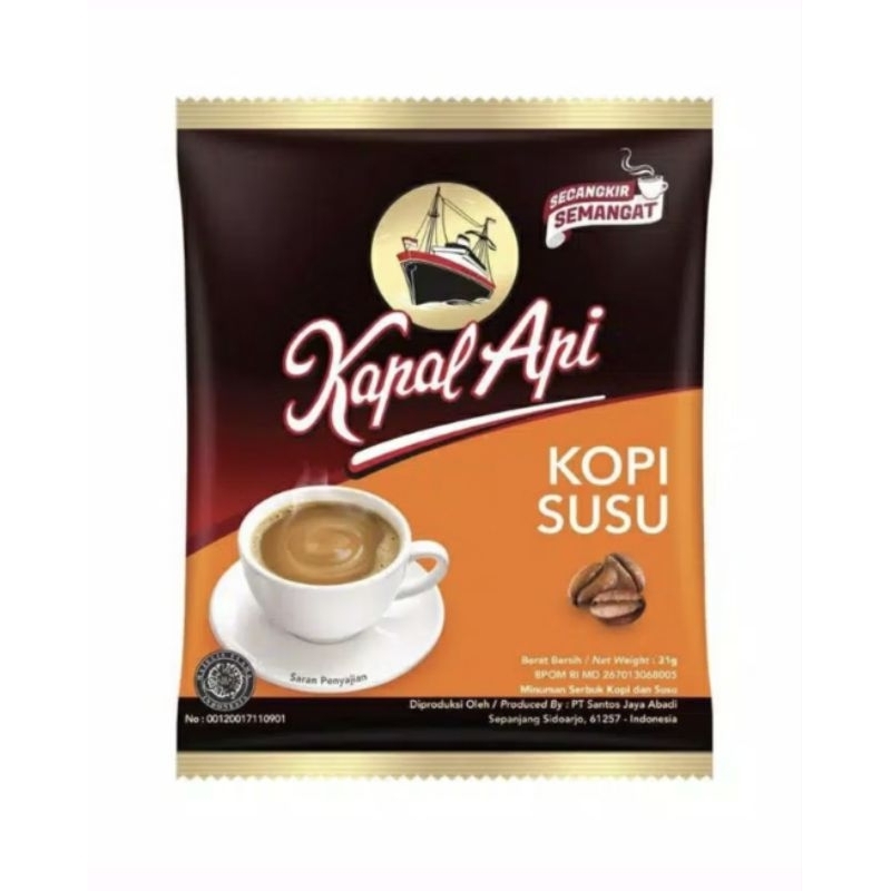 

Kapal Api Kopi Susu Per Renceng (Isi 10)