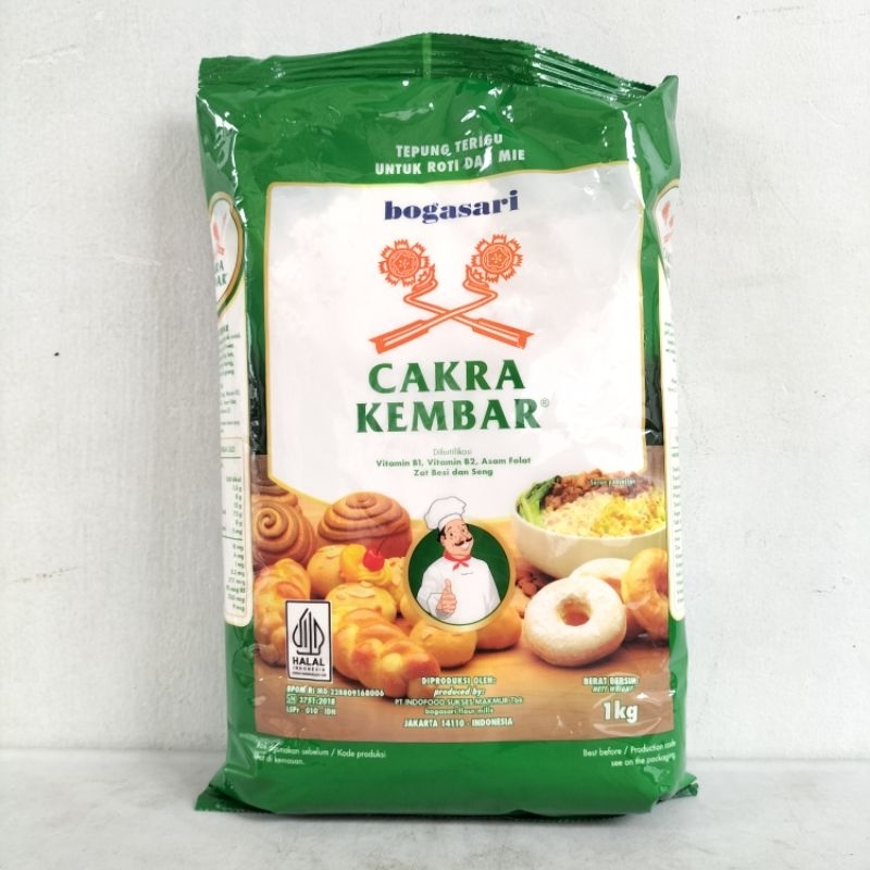 

Tepung Cakra Kembar Premium 1 Karton 12kg (khusus Cargo)
