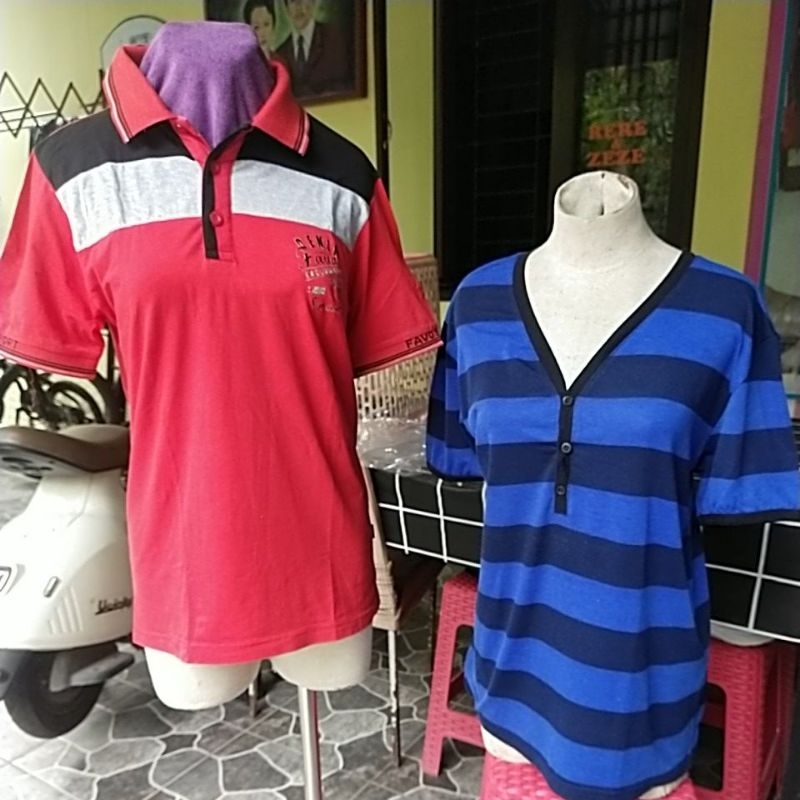baju kaos anak laki-laki seken remaja 11-14 th dpt 2 h W
