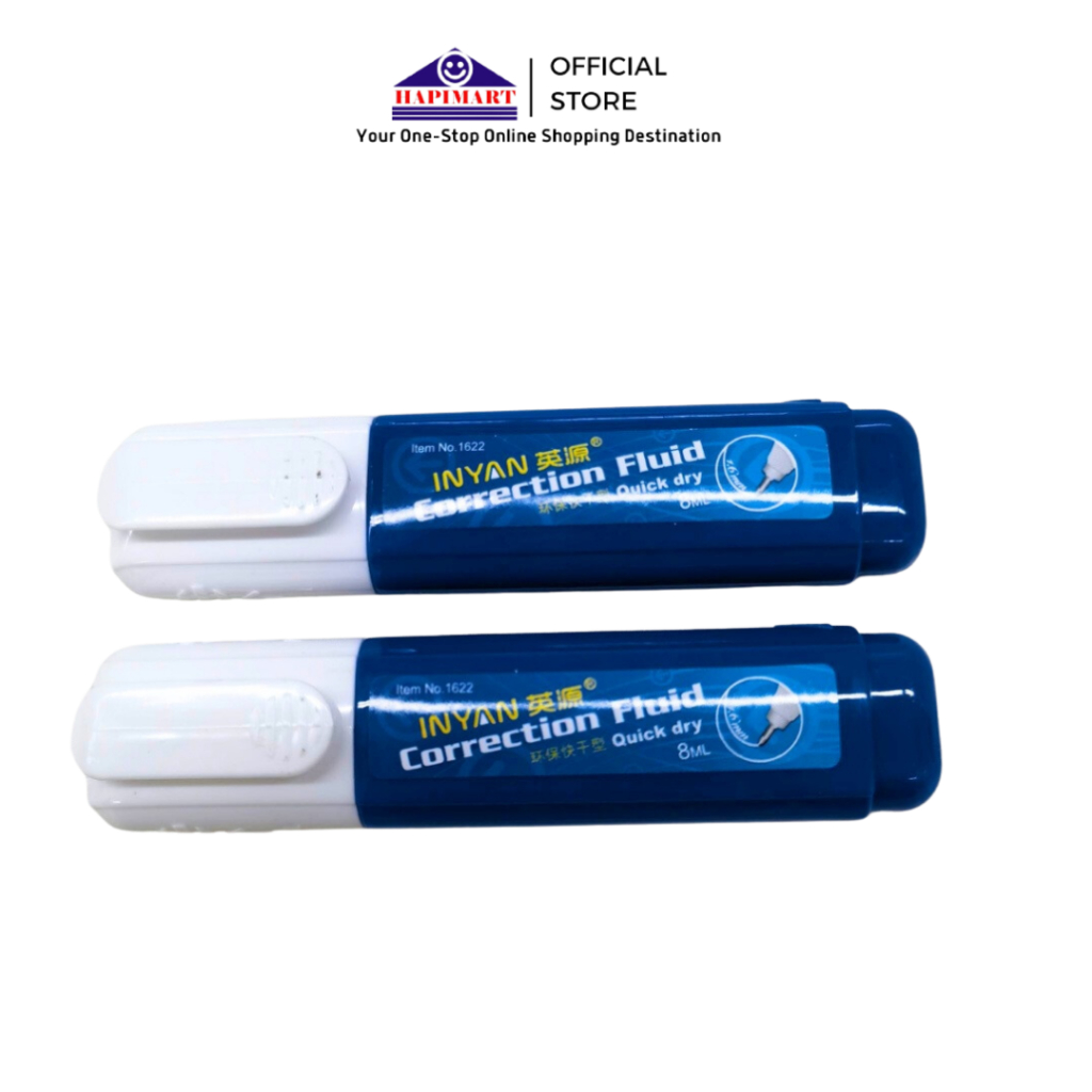 

Tip Ex Cair Inyan Correction Fluid Pen Quick Dry Tip-ex Kertas 8ML