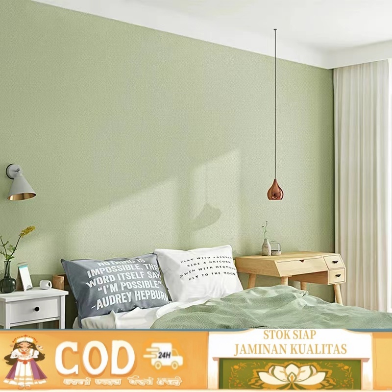 Wallpaper linen/wallpaper linen roll/wallpaper linen roll 10 meter/wallpaper linen roll tebal/wallpa
