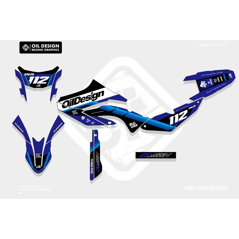 Decal bebas reqeust Wr155 oildesign