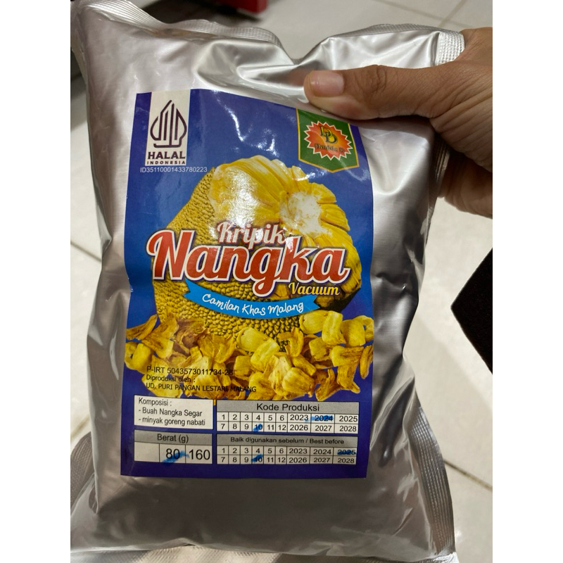 

Keripik Nangka Berat 80 Gram