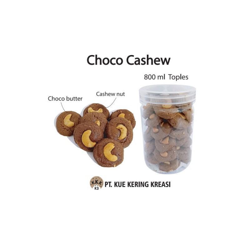 

Choco Cashew Cookie / Kukis Coklat Kacang Mete