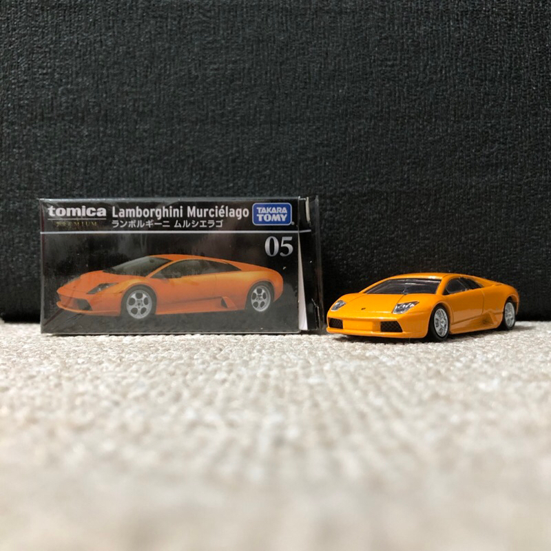 Tomica Premium 05 Lamborghini Murcielago Orange
