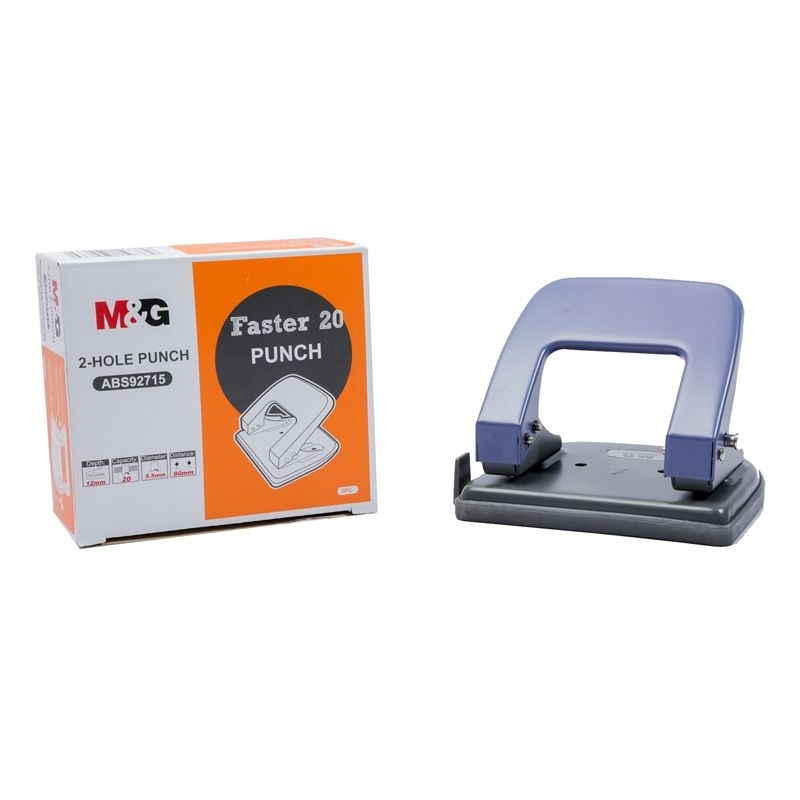

HOLE PUNCH M&G FASTER 20 PUNCH ABS92715 / PEMBOLONG KERTAS / PELUBANG KERTAS