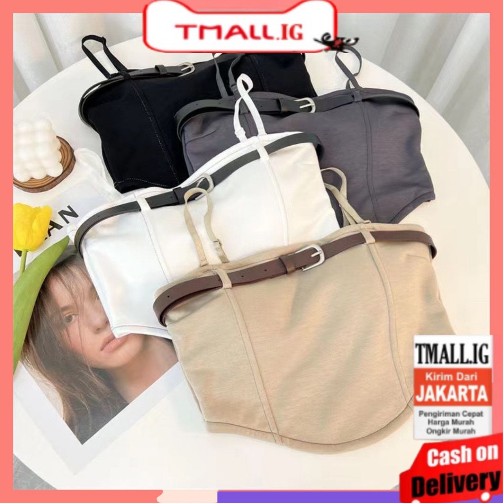 KODE E94K  Tmall  TM26 Tanktop Wanita Keren Model Terbaru Tanktop Bra Fashion Trendy Import Atasan W