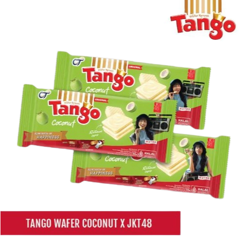 

Tango Wafer Coconut 35GR EXCLUSIVE JKT48 - [Isi 10 Pcs]