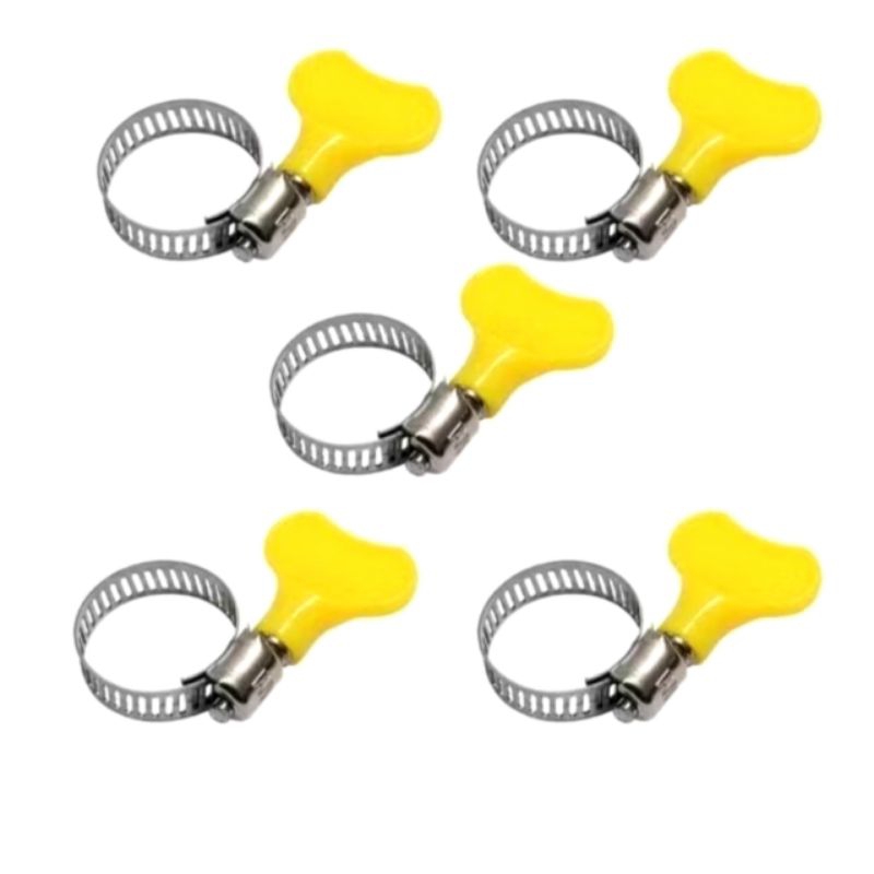 Klem Selang/Klem Cincin Handle 7/8 Taiwan Kuning