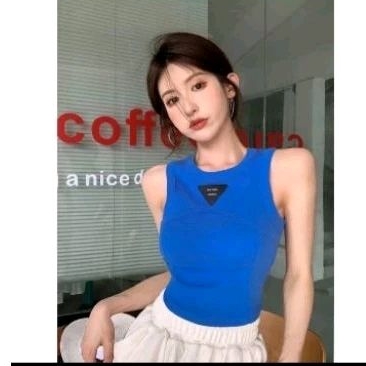 tank top crop top korea premium