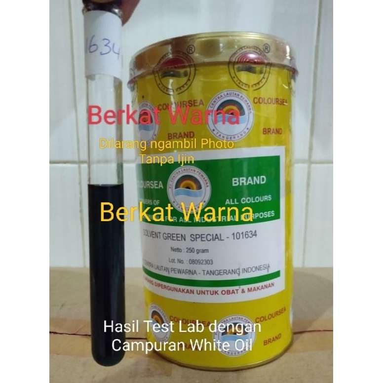 

KODE P73V Pewarna Minyak Solvent Green Spesial 11634 Coloursea Powder
