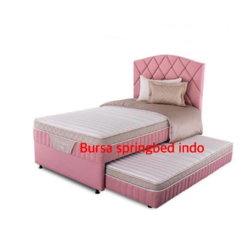 comforta perfect teenager 120 x 200 kasur spring bed full set
