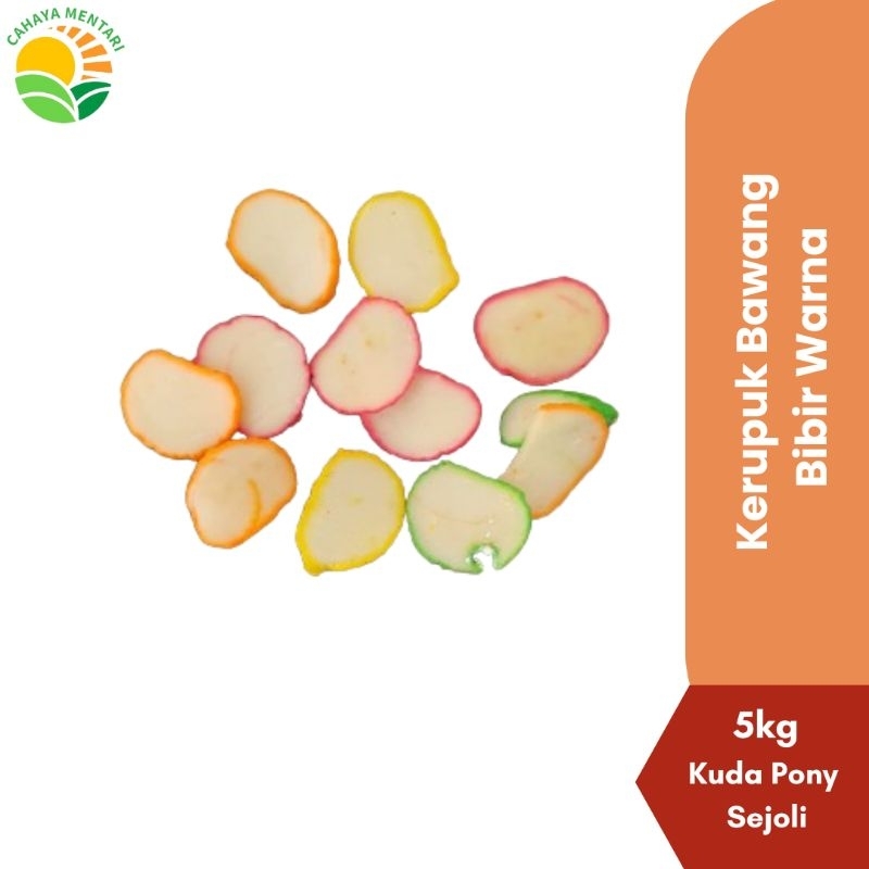 

KERUPUK BAWANG BIBIR WARNA CAP KUDA PONY SEJOLI