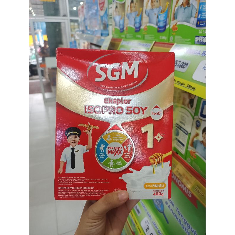 SGM Eksplor Soya 1+ Madu 400gram