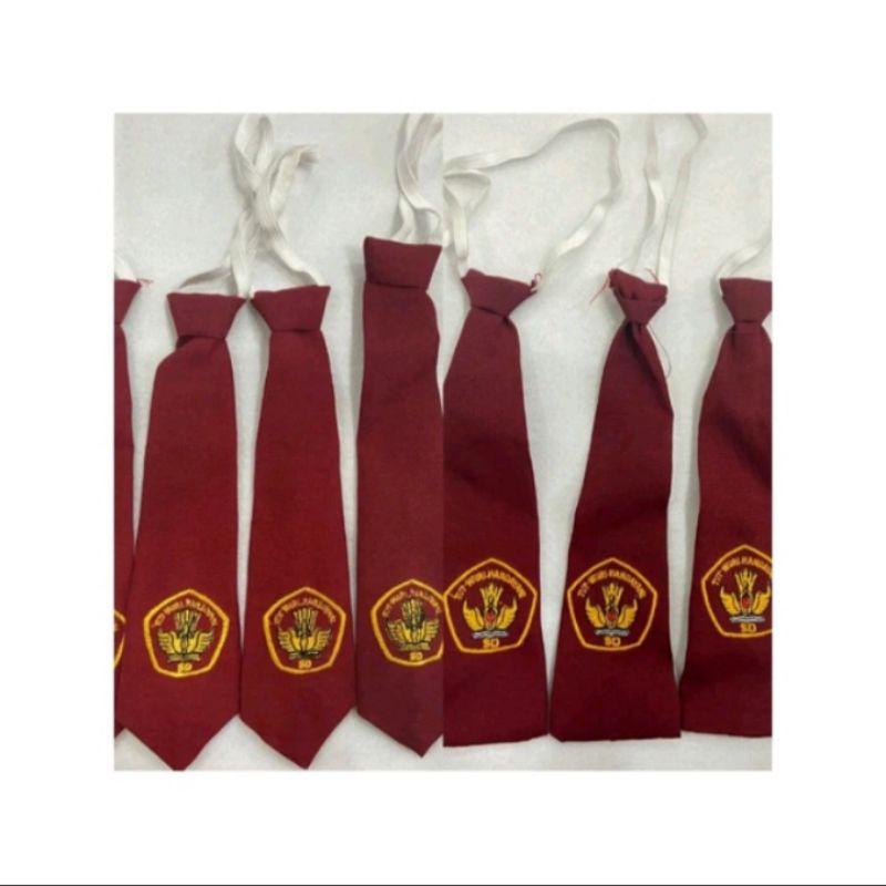 Dasi SD kecil Dasi Anak SD Logo Bordir
