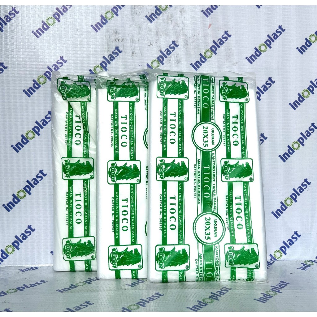 Plastik HDPE (Anti Panas) Tioco 20x35