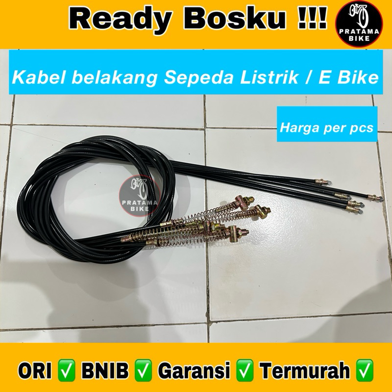 Kabel Rem Sepeda Listrik Depan / Belakang E Bike E-Bike Selis Sepeda Listrik Murah