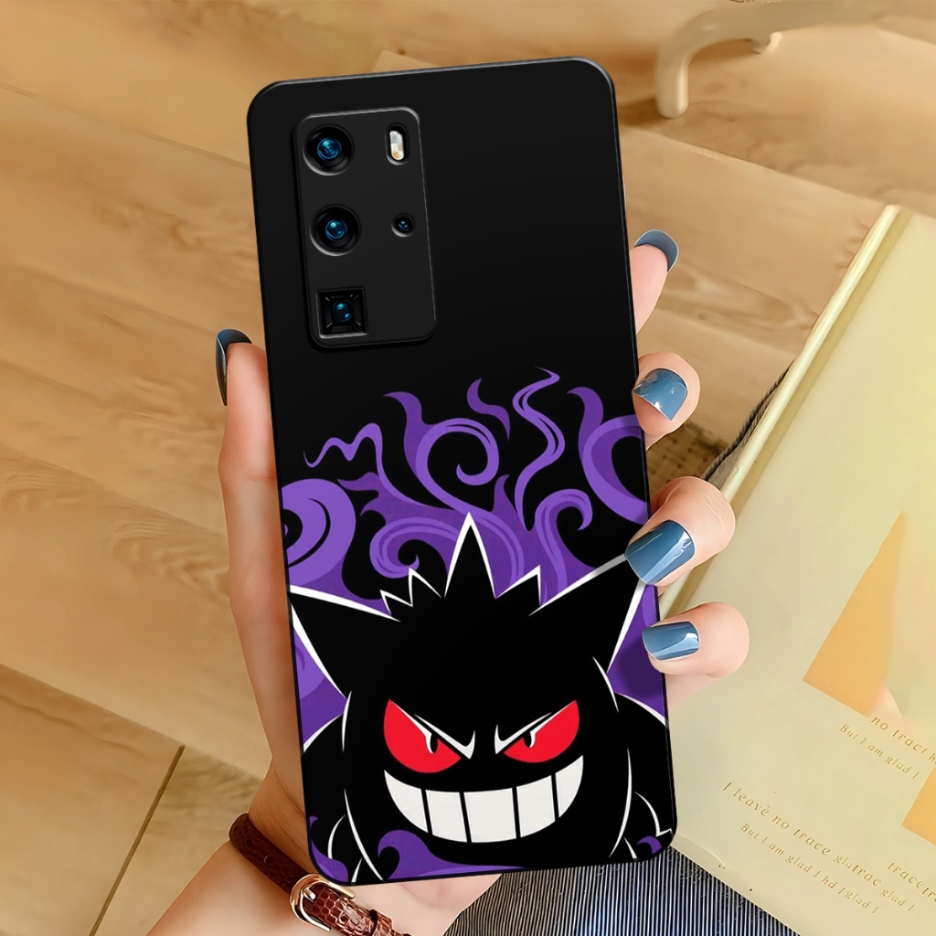 Case HP Huawei P40 / Huawei P40 Pro Terbaru Softcase Fashion Motif Pokemon Case Anti Slip Pelindung 