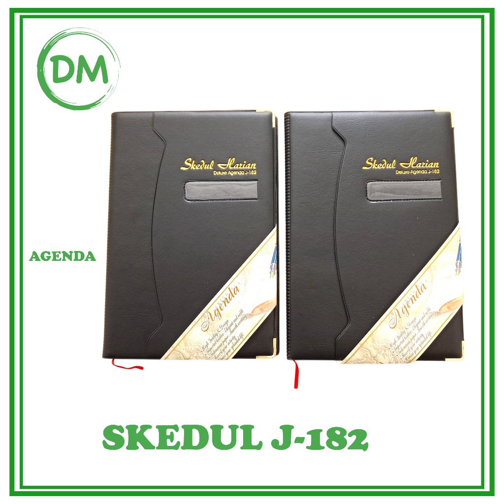 

AGD J-182 NOTEBOOK / BUKU AGENDA / BUKU TULIS CATATAN DELUXE