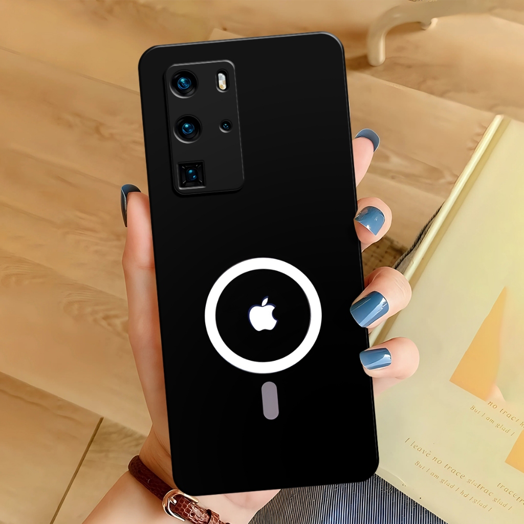 Case HP Huawei P40 / Huawei P40 Pro Terbaru Softcase Fashion Motif Apple Case Anti Slip Pelindung Co