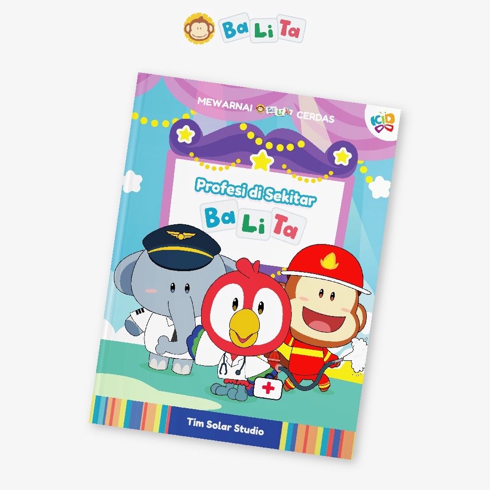 

Buku Mewarnai Profesi di Sekitar Balita ART FK5