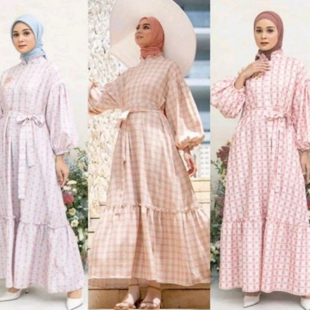 READY STOCK Cellisa Dress Wearing Klamby SALE Wearingklamby Celisa Gamis Sale Mulus bukan Reject Ori