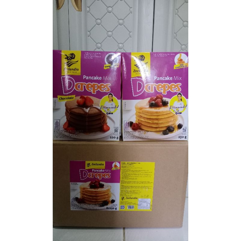 

PANCAKE PREMIUM TEPUNG PREMIX ZEELANDIA 1 KARTON
