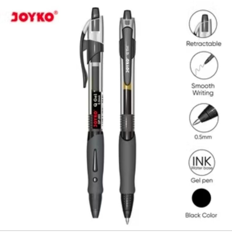 

Pulpen gel joyko GP-265 W Gel 0.5mm
