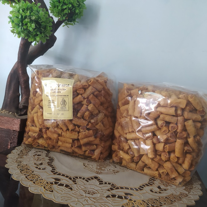 

sumpia udang khas cirebon snack kiloan murah