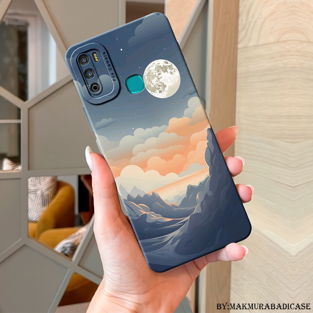 Softcase Infinix Hot 9 Play - Infinix Hot 9 Case Lentur - Aksesoris HP - Case Karakter Motif Terbaru
