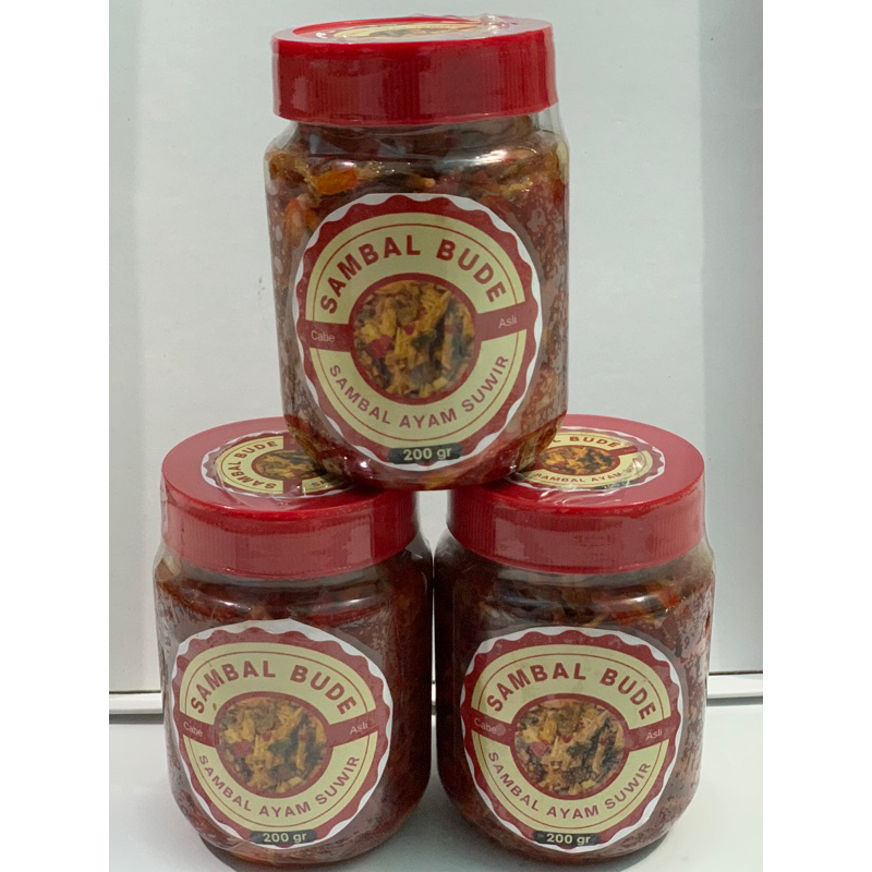 

Sambal Ayam Suwir - SAMBAL BUDE