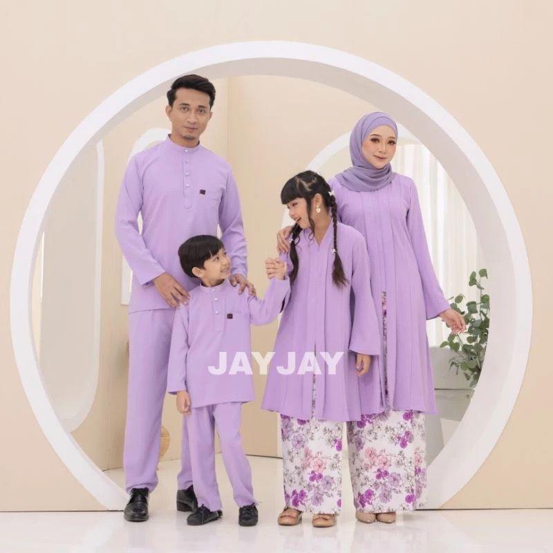 Kebarung Batik Matahari- Family- Kurung Malaysia - Kurung family