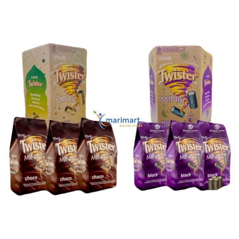 

TWISTER Minis Waffer Roll - 3 x 70gr