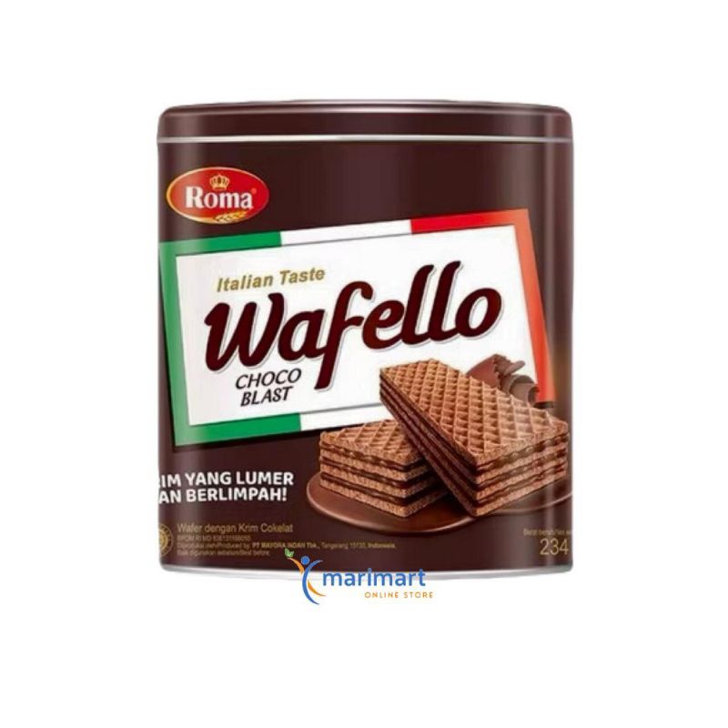 

WAFELLO Choco Blast - Kaleng 234gr