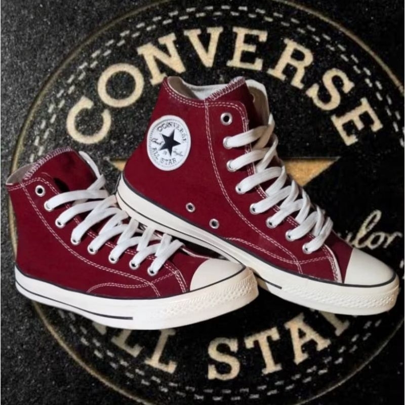 Sepatu Converse Pria Wanita Tinggi Premium