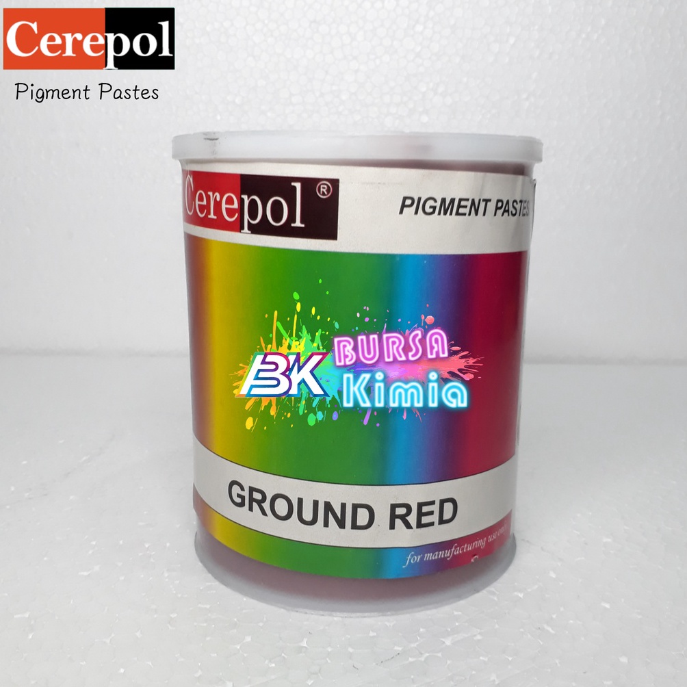 

ART D4X4 Cerepol Ground Red Pigment Pasta CairPewarna ResinFiberglass
